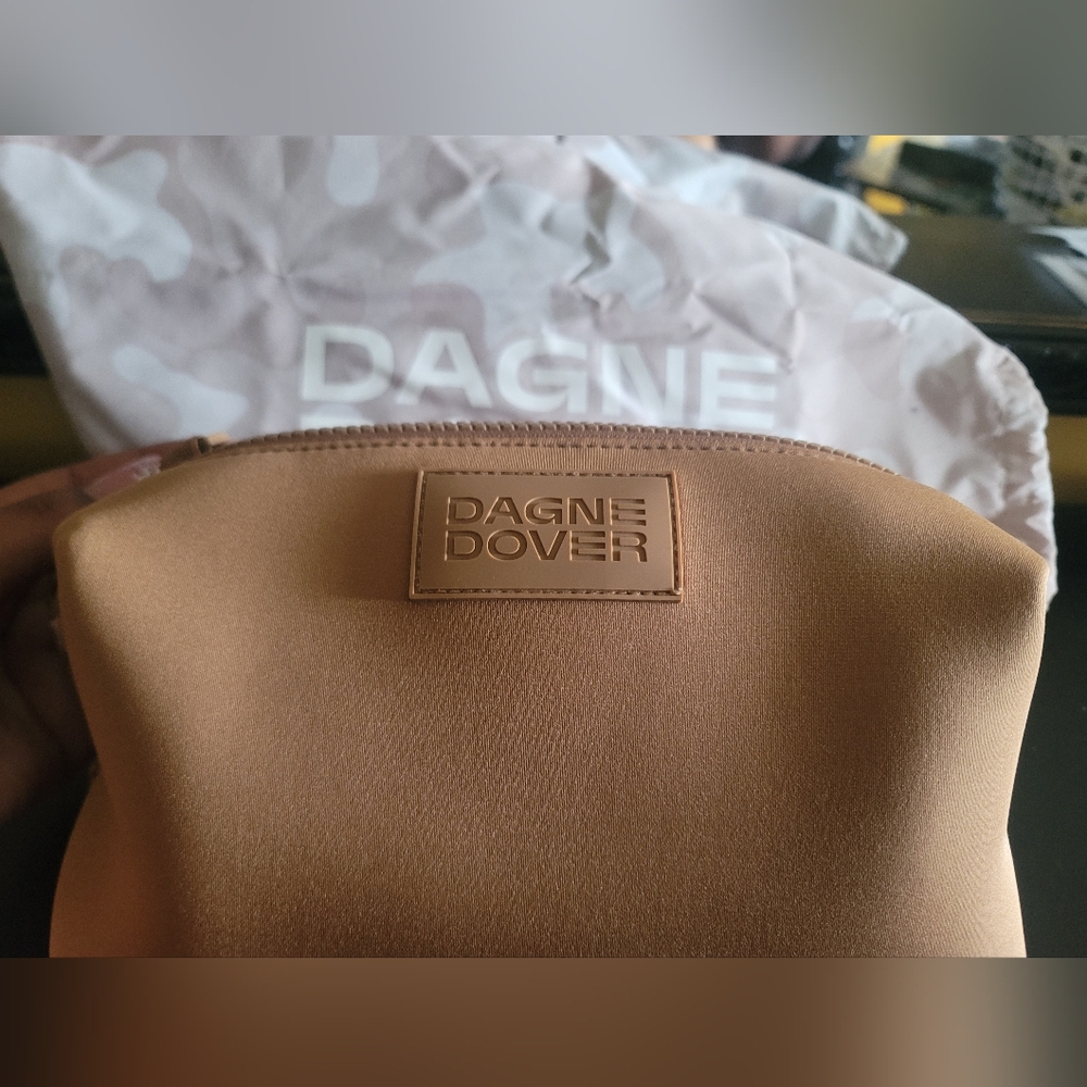 Dagne Dover Tan Cosmetic Bag - Picture 2 of 7